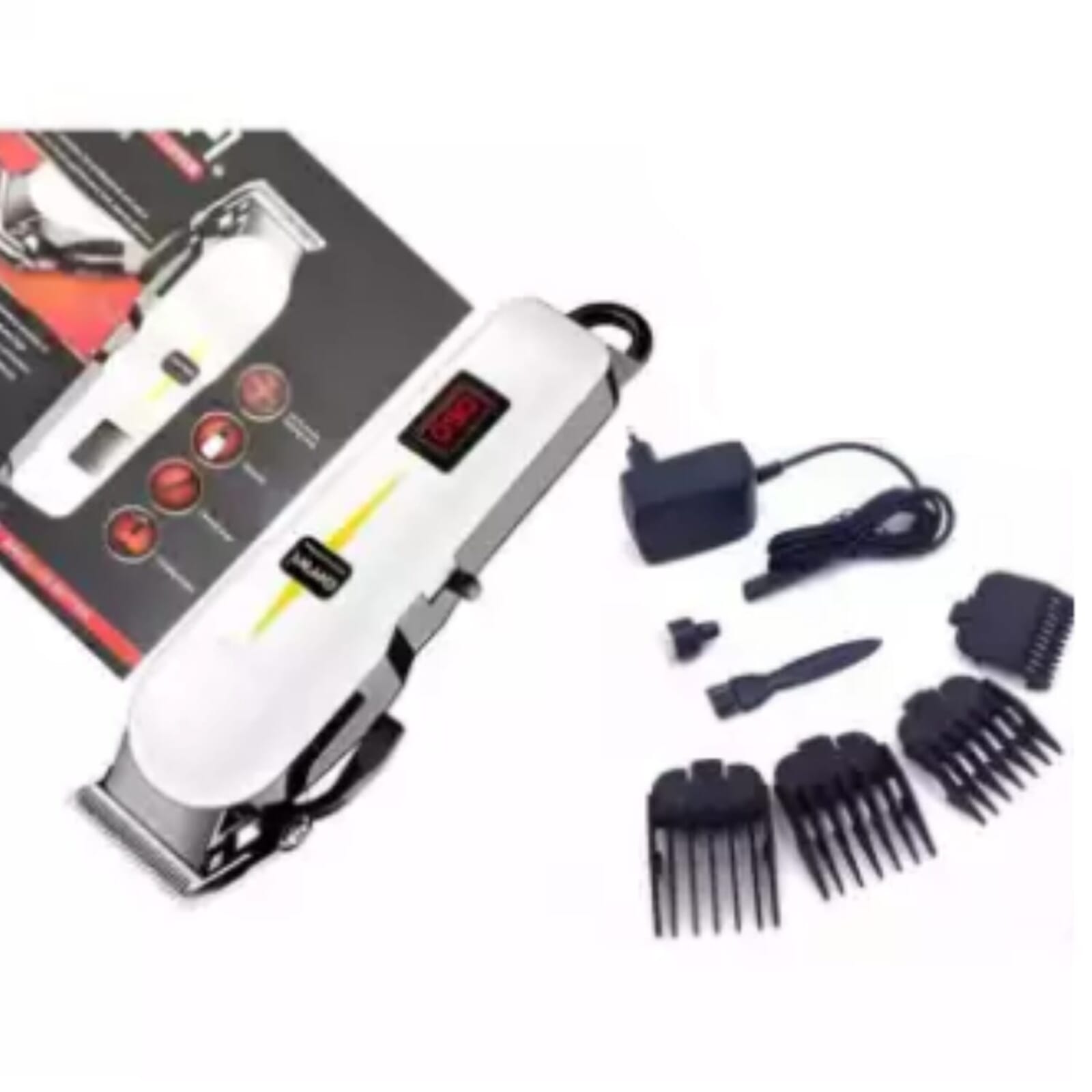 Geemy GM 6008 Professional Hair Clipper Rechargeable Hair Trimmer for Men women 