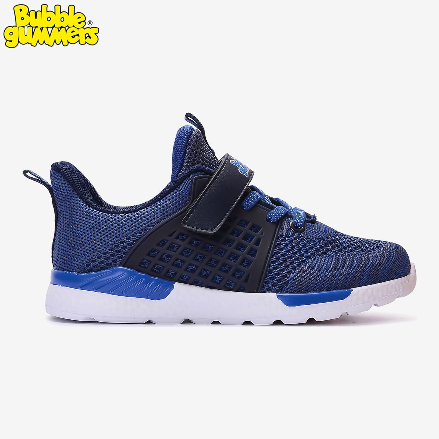 Bata Bubblegummers Kids Blue Trainers Mesh Flyknit 3519111