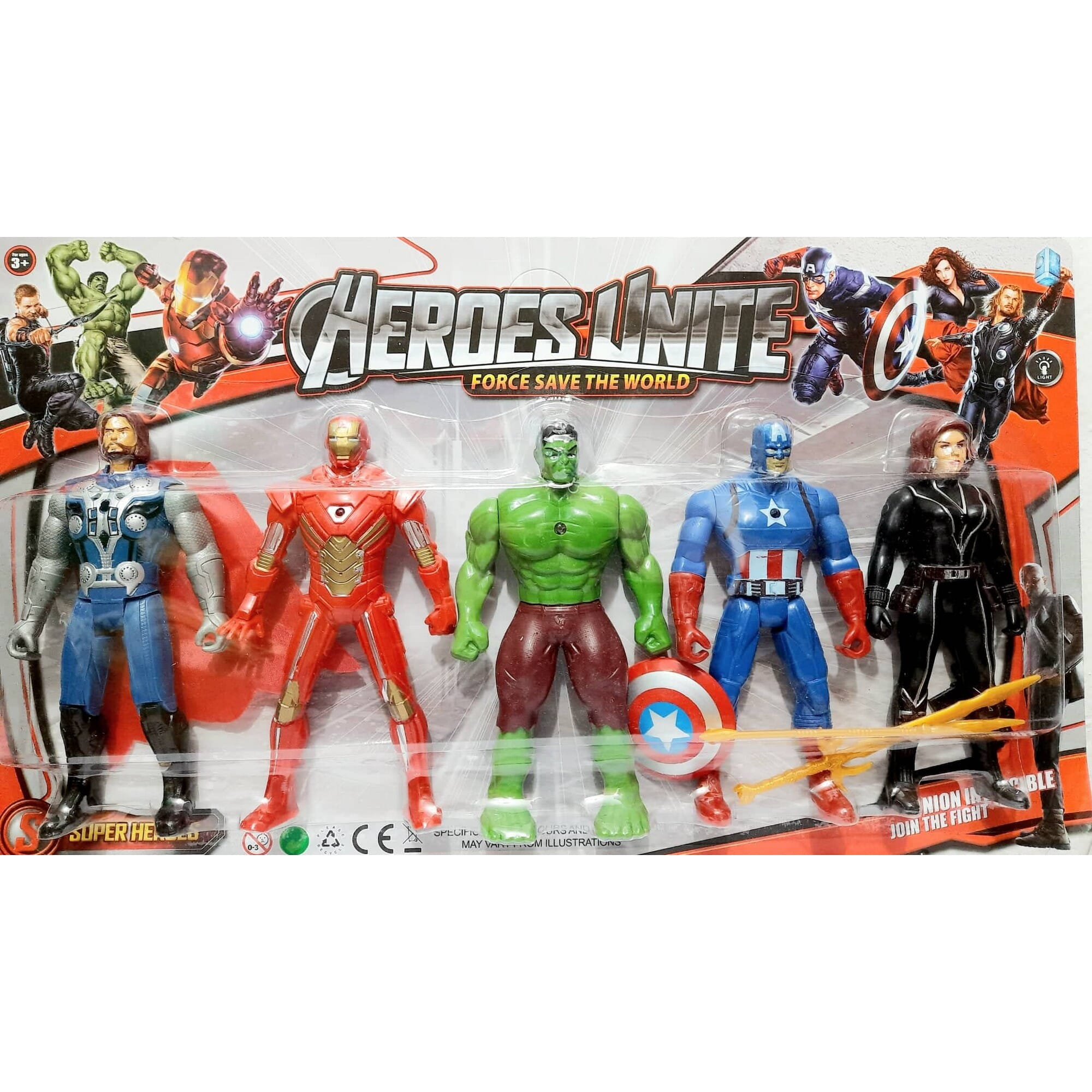in Avengers Set Action Figures with Disc Launcher Captain