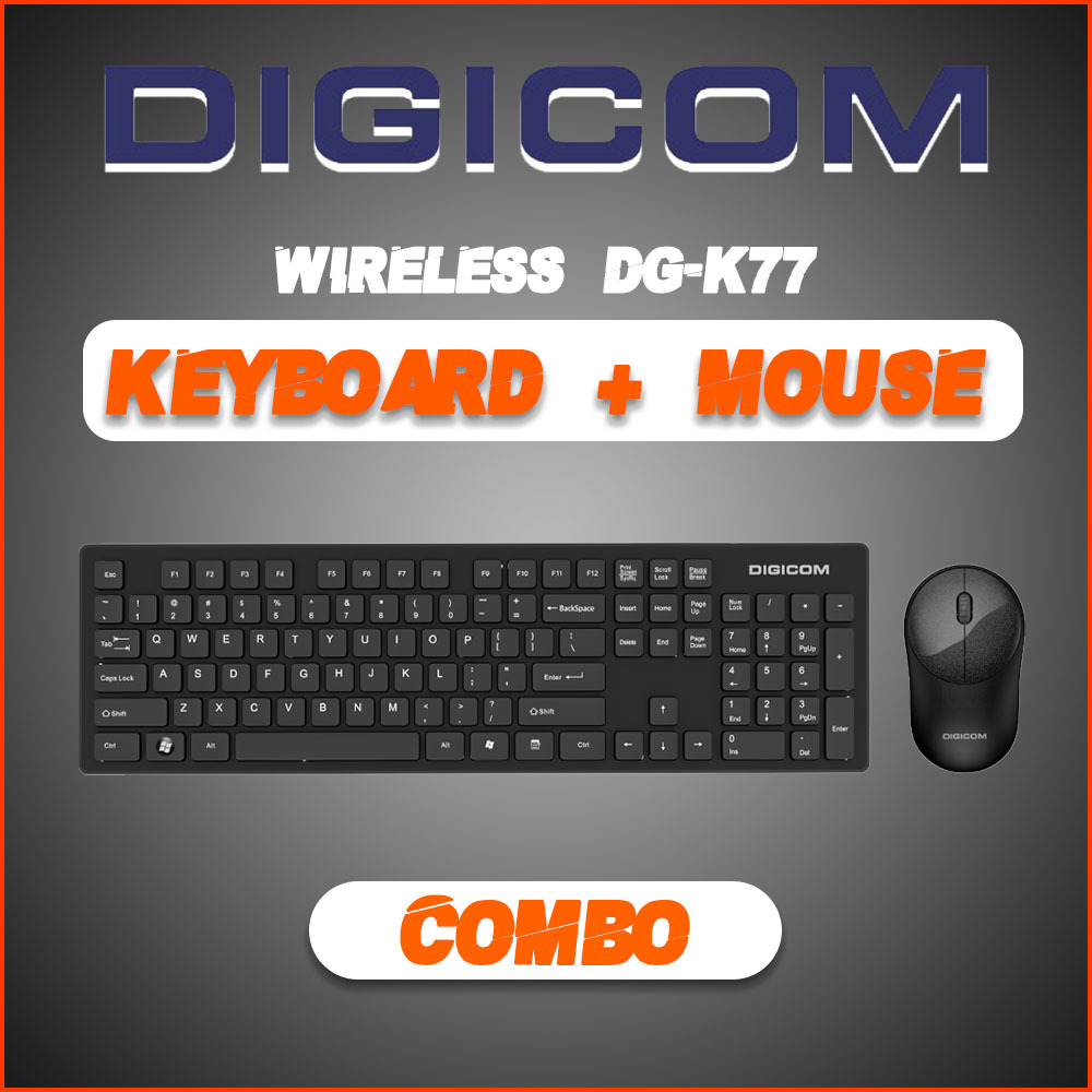 Wireless Keyboard + Mouse Combo DGK77