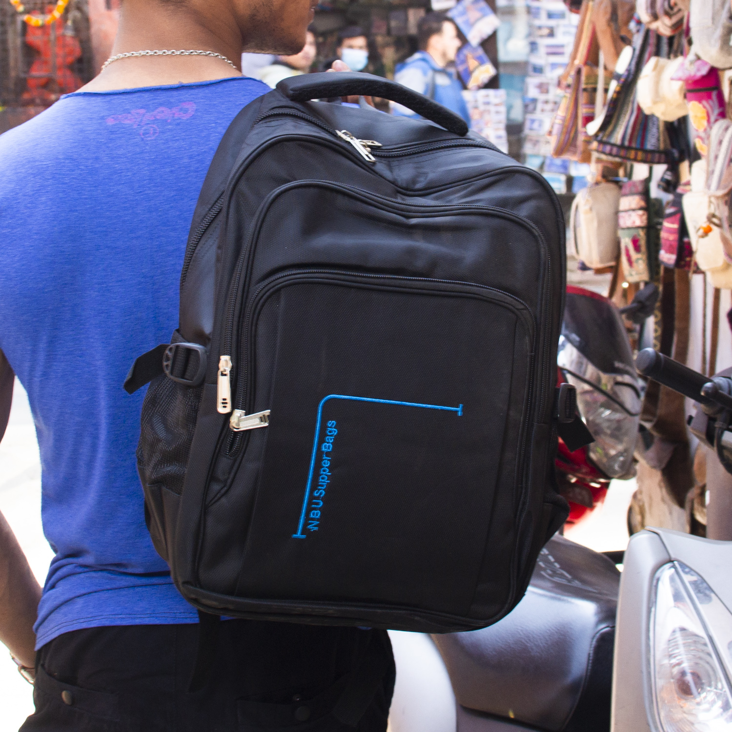 Korean Double Compartment Travel and Laptop Bag By Bajrang