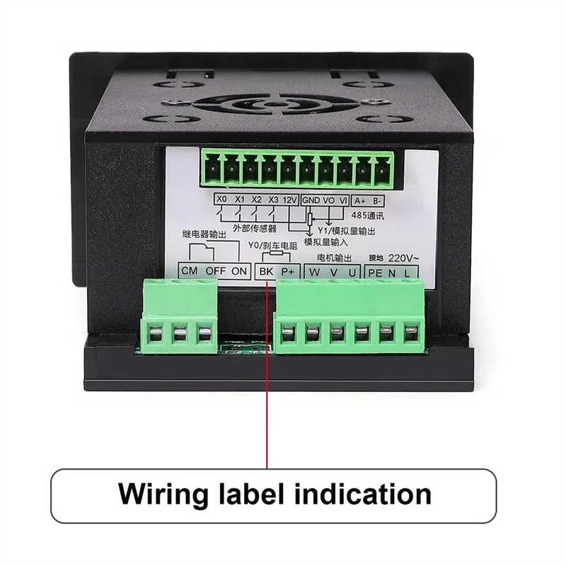 (GGBR) Frequency Converter 750W VFD Single Phase 220V Input 3 Phase ...