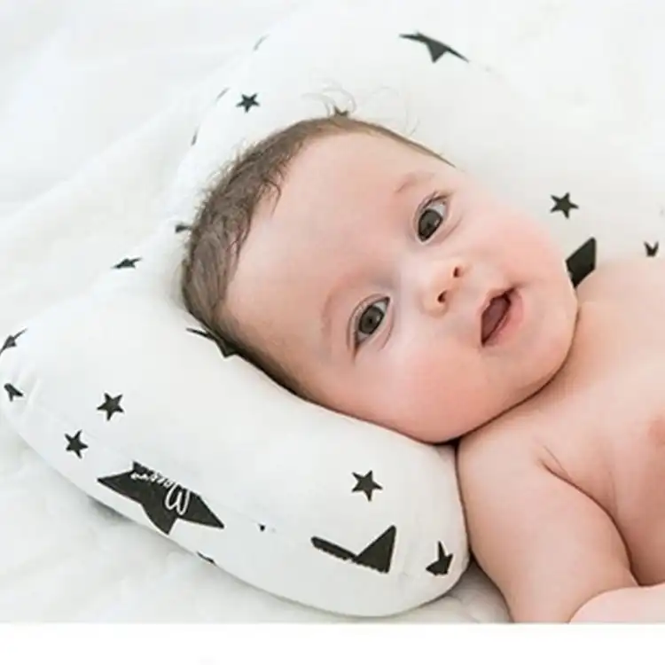 Pillows to help shop baby head shape