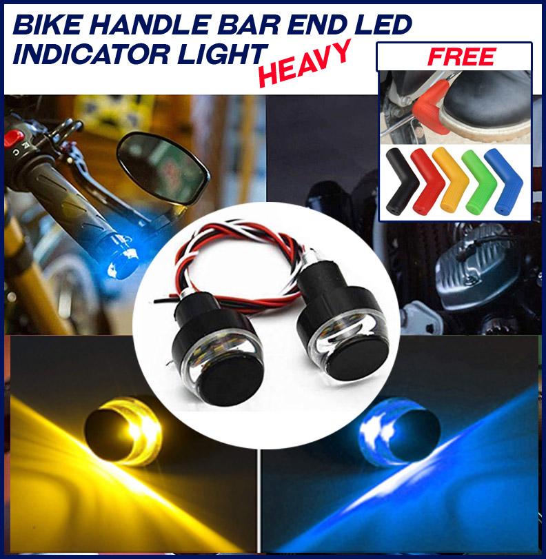 bar end lights for scooty