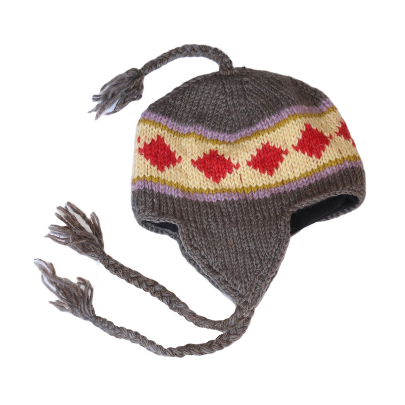 Multicolor Woolen Cap (Kaney Topi) For 