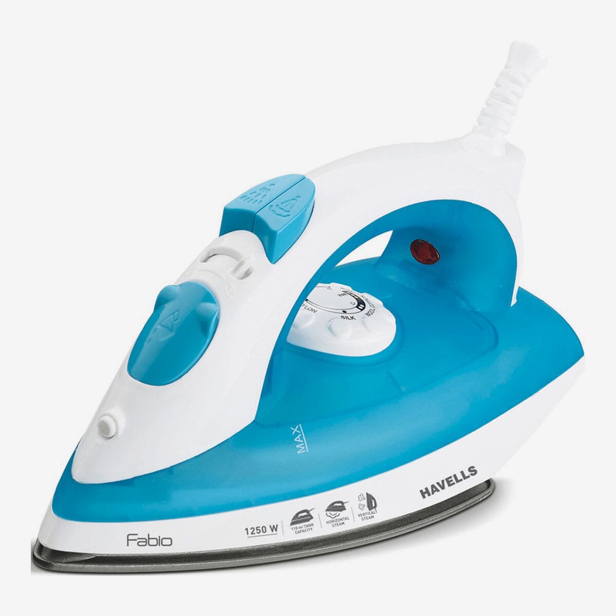 havells steam iron standing