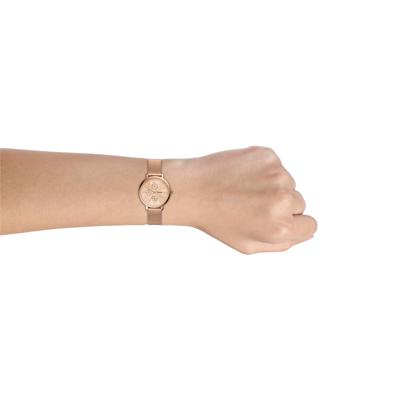 Fossil Jacqueline Rose Gold Women Watch 