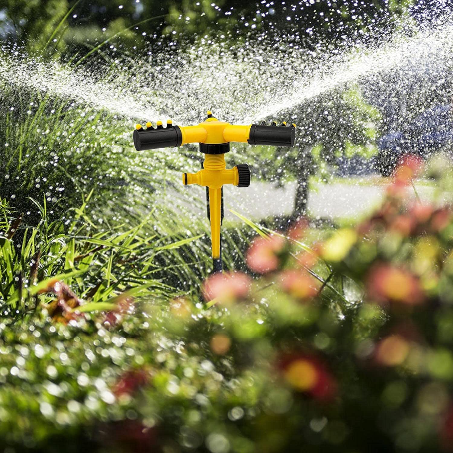 Mist Irrigation System For Garden Automatic 360° Curved Automatic ...