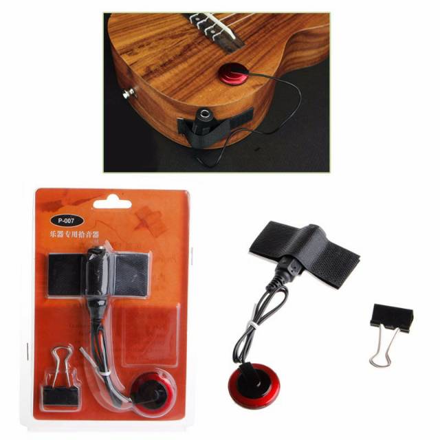 P 007 Professional Transducer Pickup Set For Guitar, Violin, Ukulele