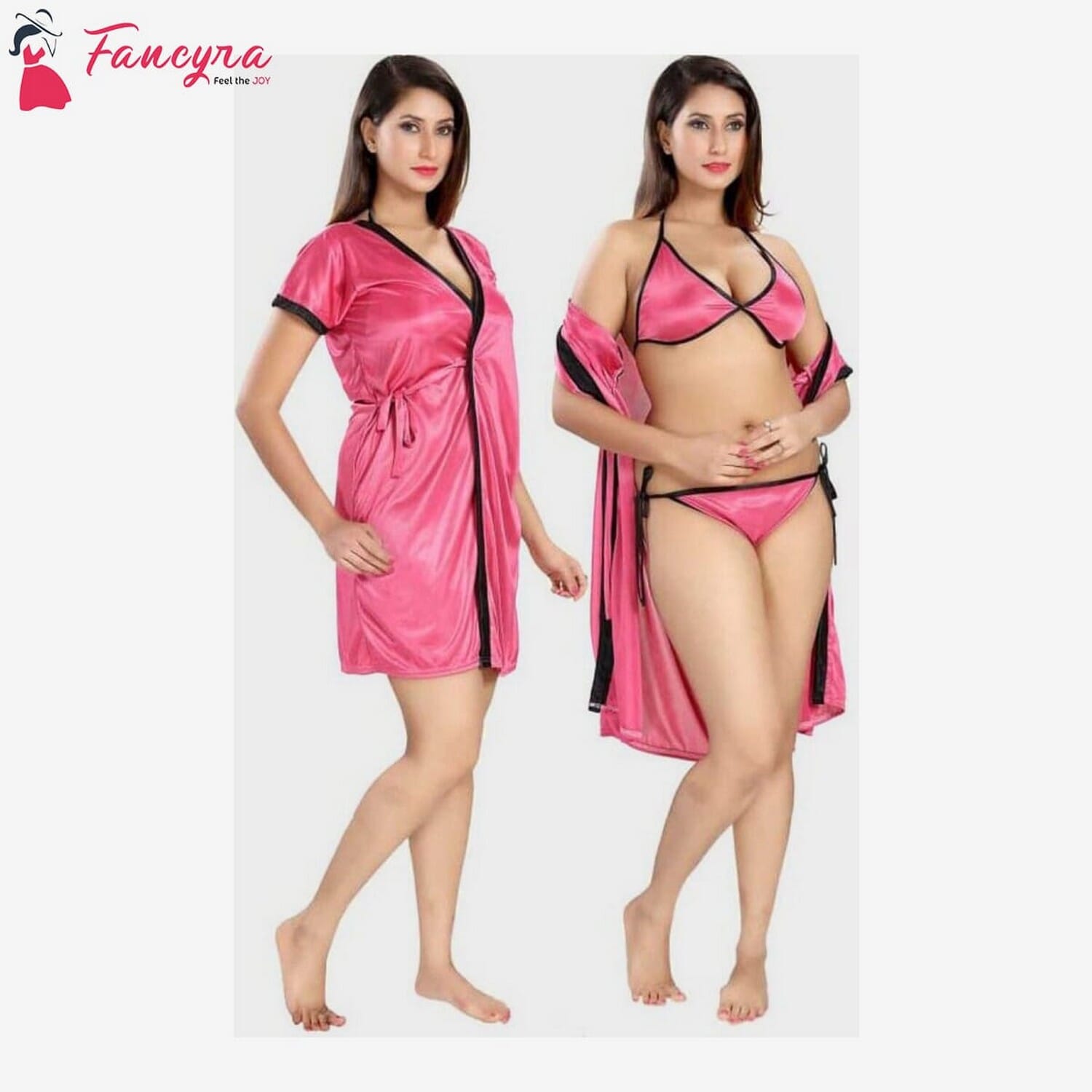 Buy online Satin Bra And Panty Set from lingerie for Women by Eldino for  ₹149 at 70% off
