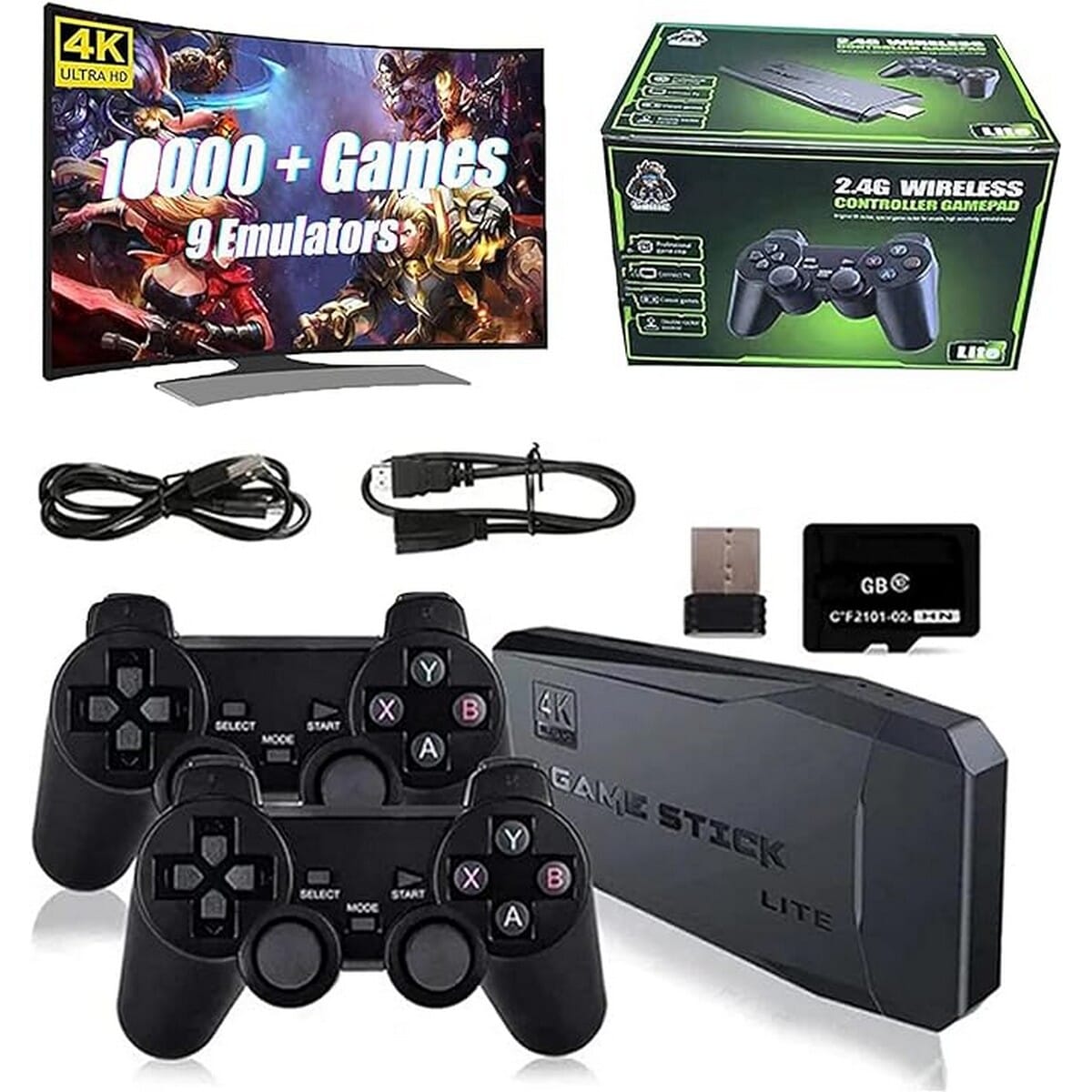 2.4G Wireless Controller Gamepad Lite Game Combo