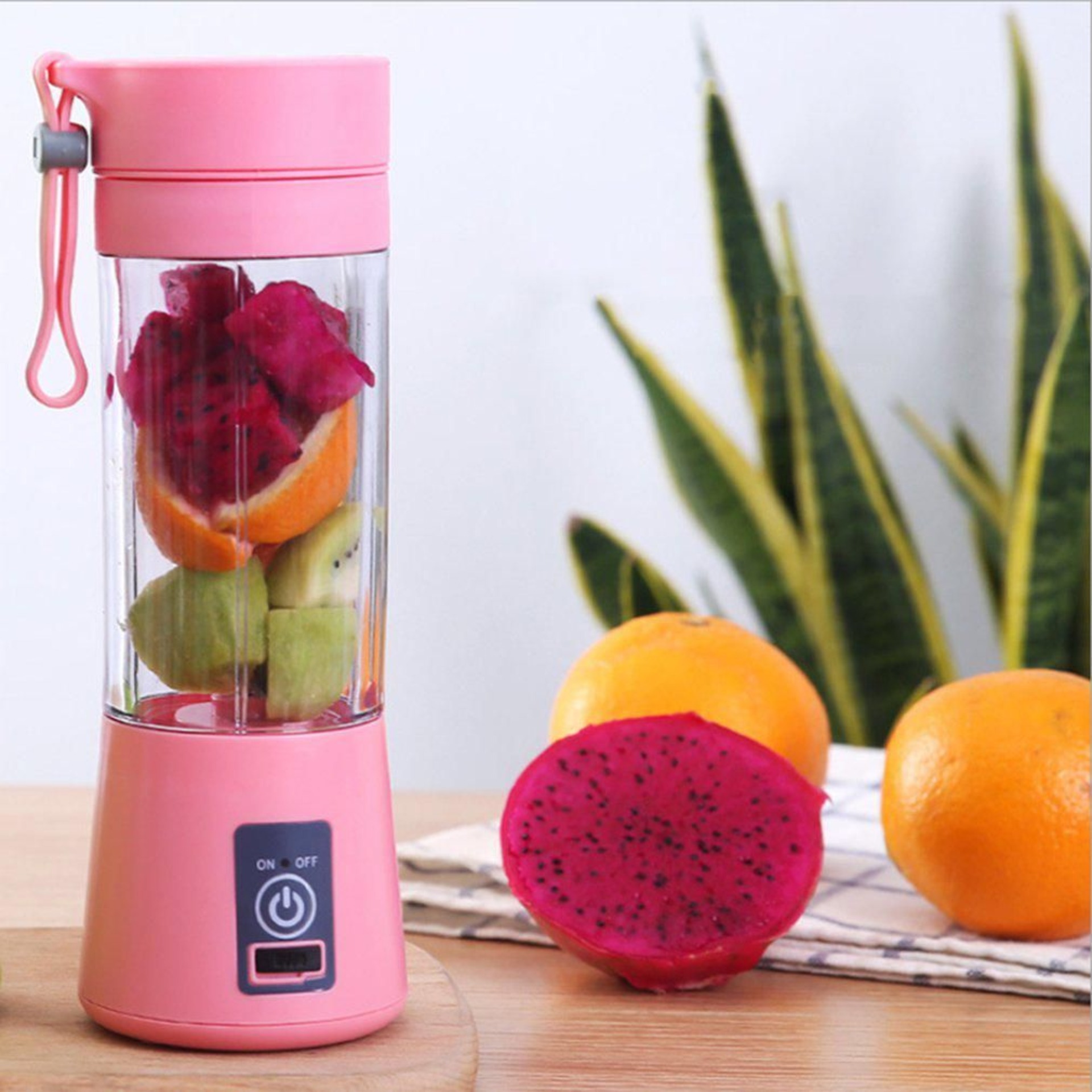 Smoothie Maker Lazada Fruit Juicer 380ml Mini Portable Electric