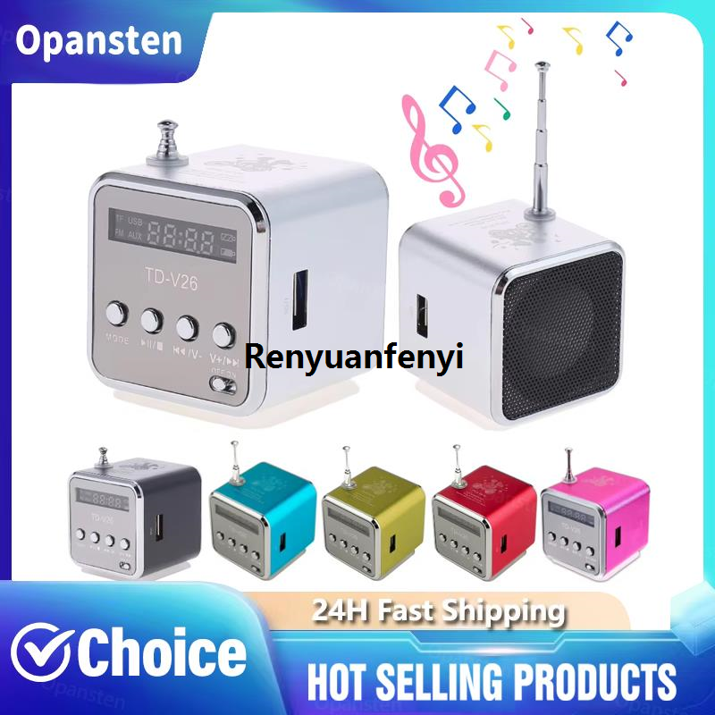 Renyuan Mini Caixa De Som Bluetooth Speaker Portable Radio FM Sound Box ...