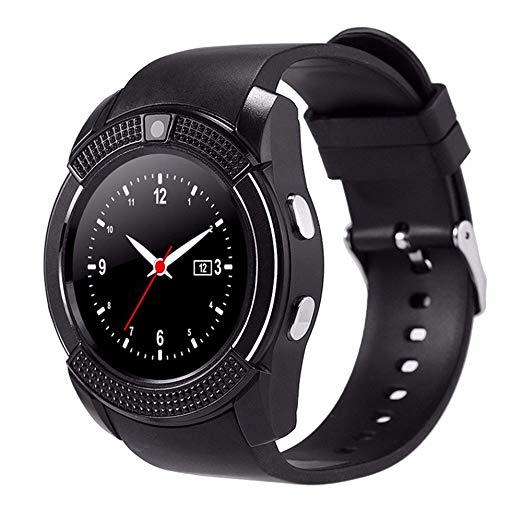 smart watch in round dial