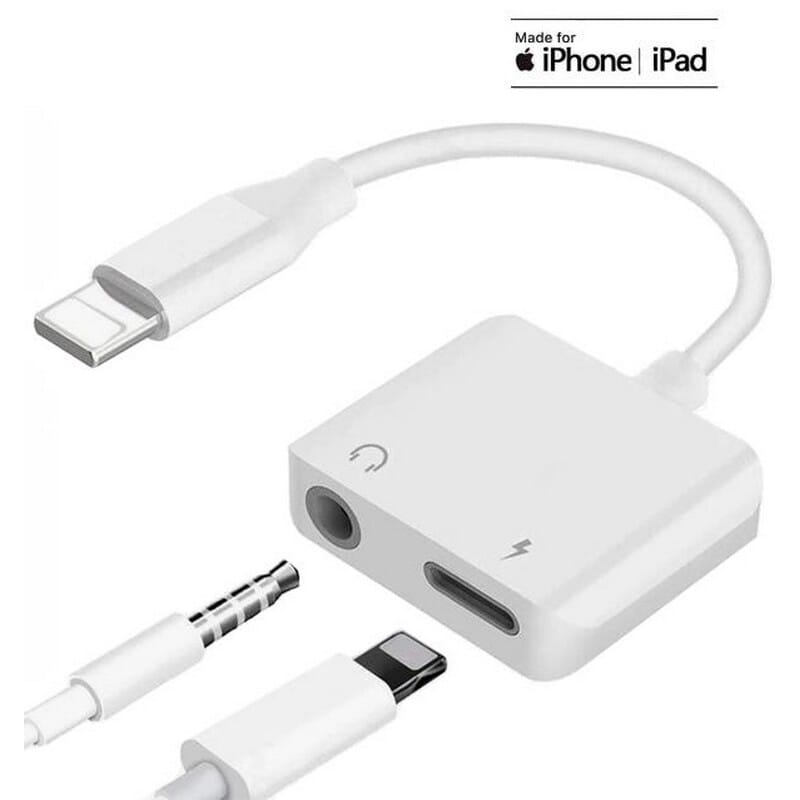 Charging Audio Cable Converter Adapter 