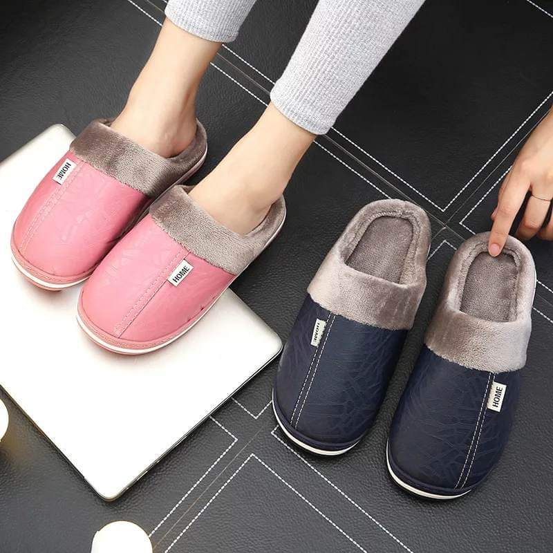 Winter Indoor Synthetic Fur Slipper
