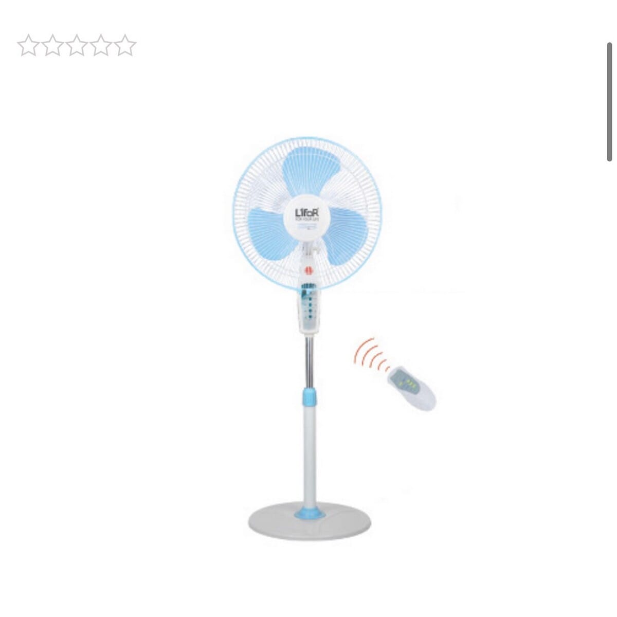 Wega (W1602) 16 Inch High Speed With Timer Stand Fan