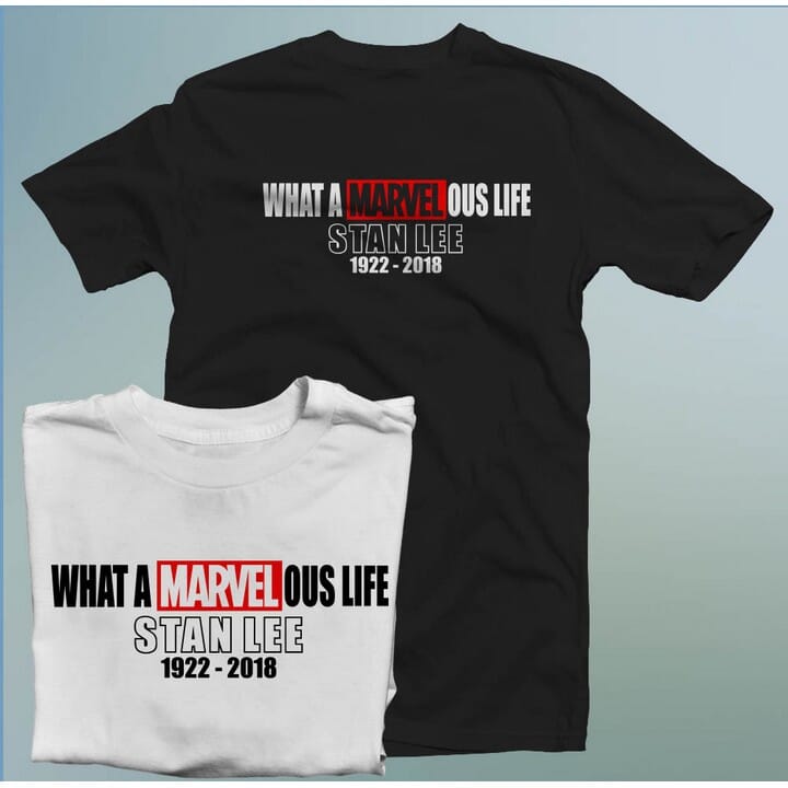 stan lee t shirt tribute