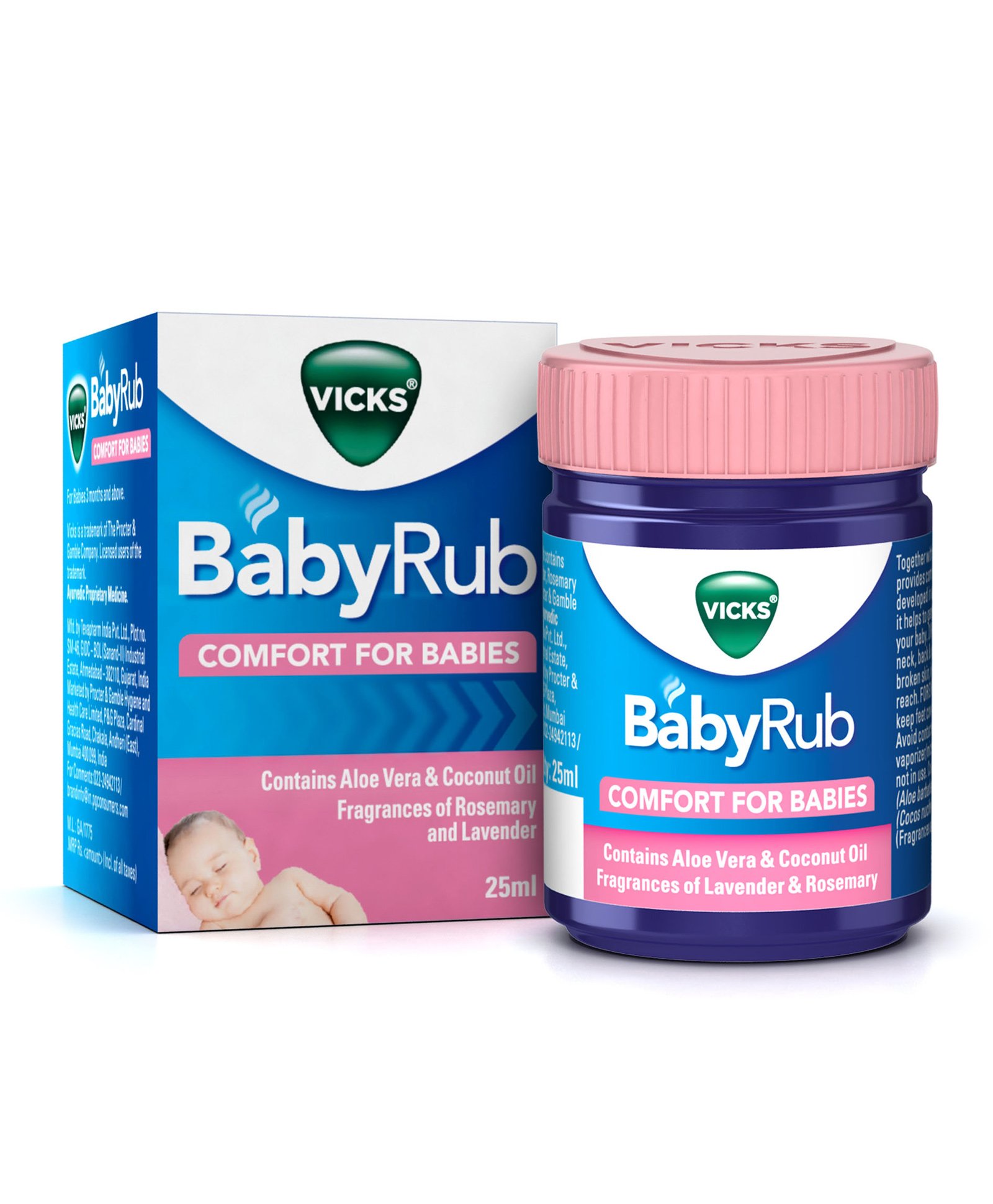 Vicks BabyRub 25 ML - Pack of 2