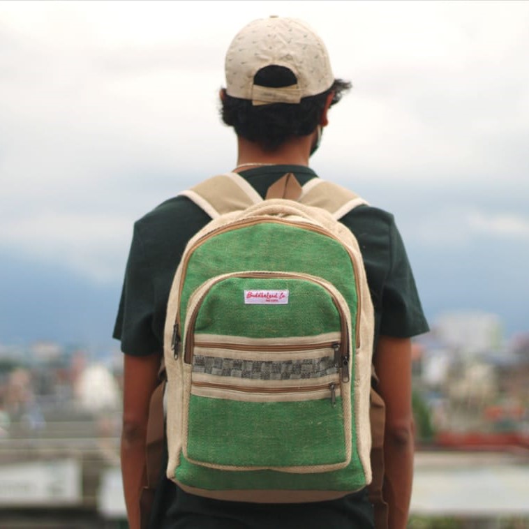 waterproof hemp backpack