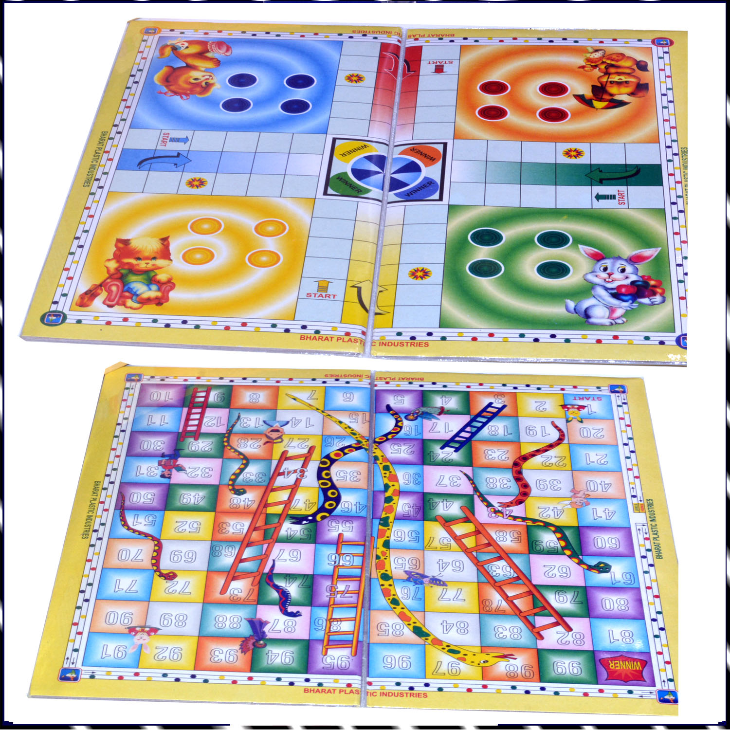 Royal Ludo and Snake and Ladder Game 12"X12" Inch With Goit: Buy Online at  Best Prices in Nepal | Daraz.com.np