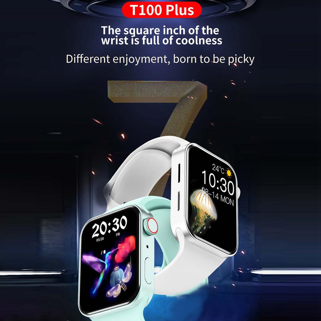 Avista 2022 Watch 7 Series 7 Smartwatch 44mm Infinity Screen Health Monitor  T100 Plus: Buy Online at Best Prices in Nepal | Daraz.com.np