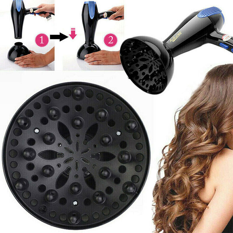 Head Diffuser Attachment Curls In Check Diffuser Hair Dryer