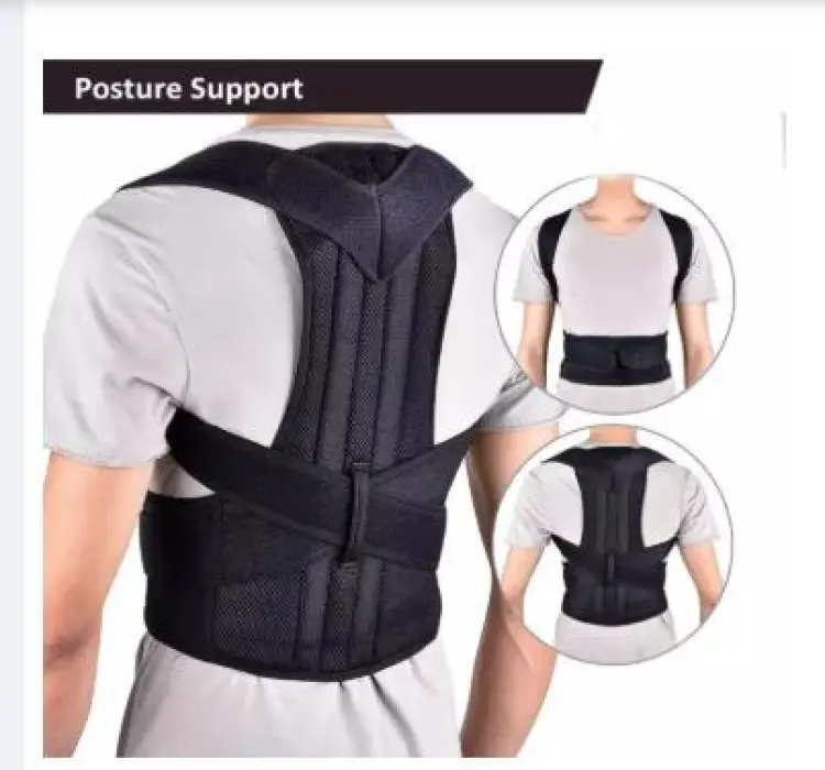 Magnetic Corset Posture Corrector Clavicle Fracture Support Back Shoulder  Correction Brace Belt