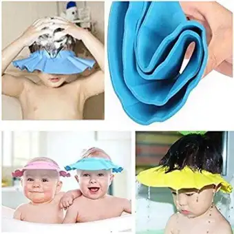 baby hair wash cap