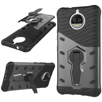 For Motorola Moto G5S Plus PC + TPU Dropproof Sniper Hybrid Protective Back Cover Case with