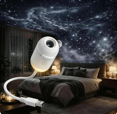 ElectraByte Mini Star Projector Night Light - Image 1