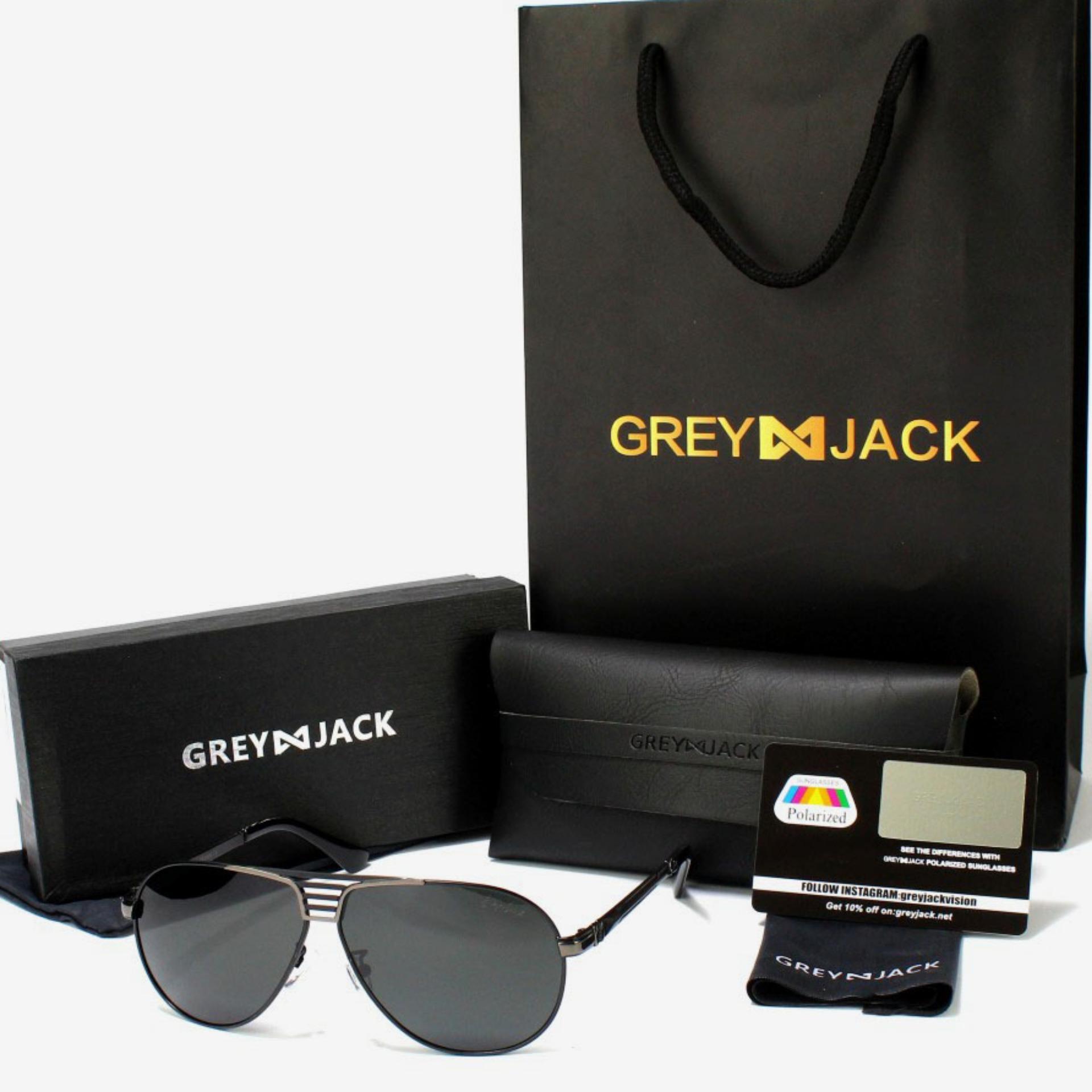 grey jack aviator sunglasses