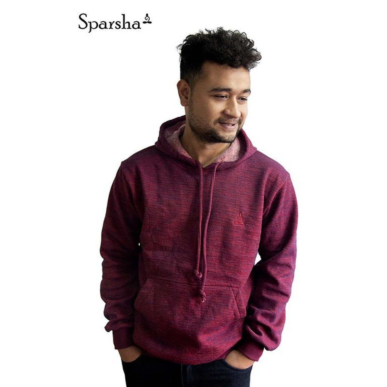 maroon colour pullover