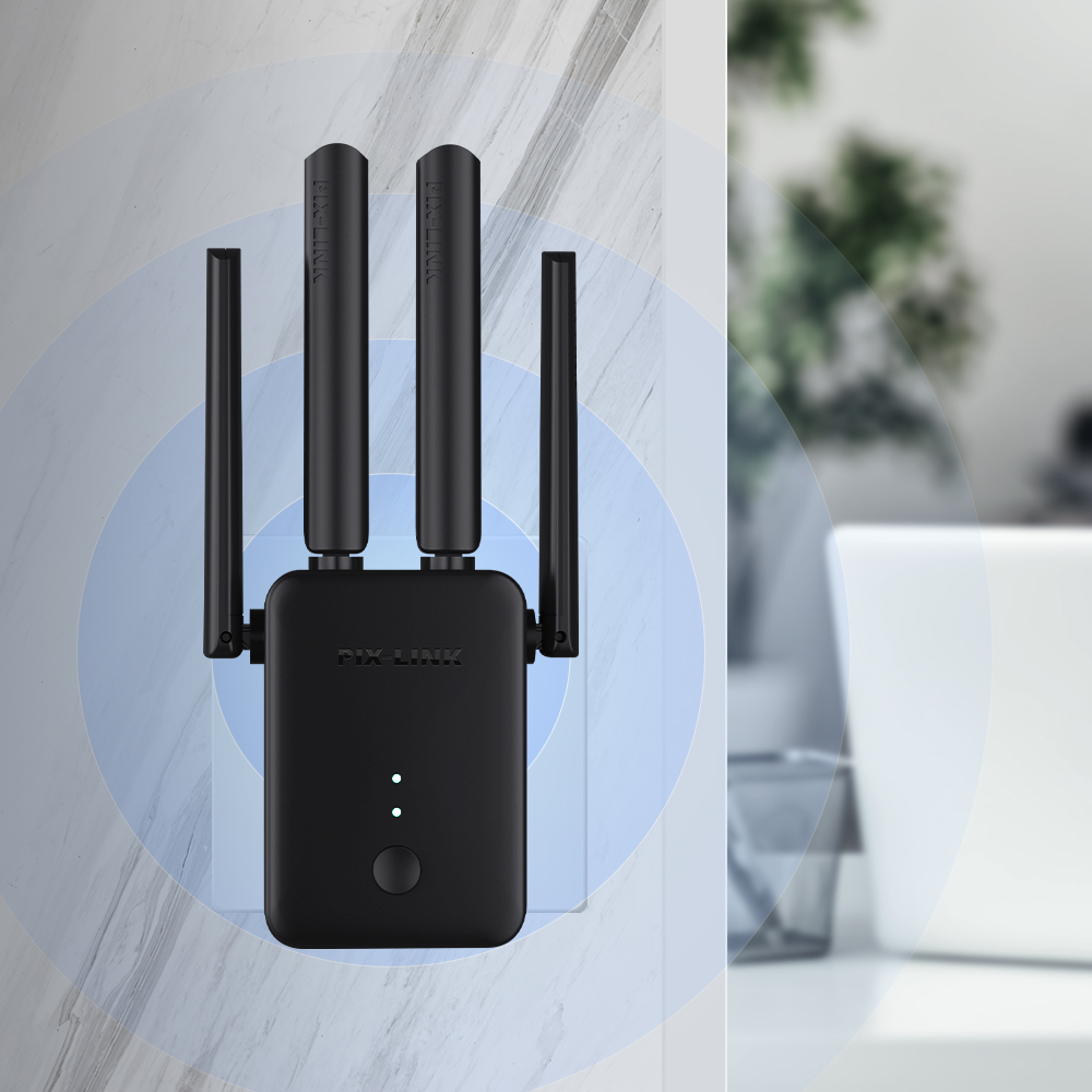 WR42Q Black Wireless Router