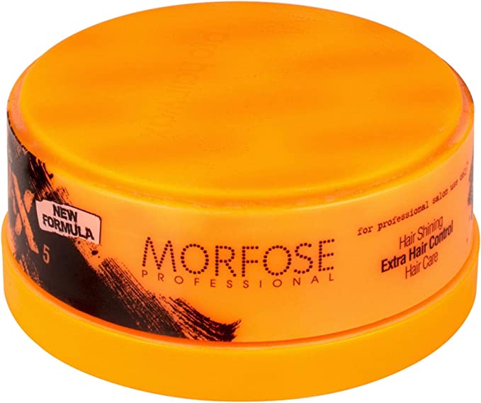 Morfose Neon Hair Wax 150ml Orange - Extra Hair Control Hair Shining