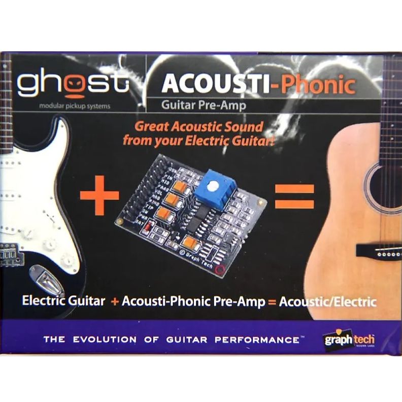 Graph Tech ghost Guitar Acousti-Phonic Basic Preamp Kit