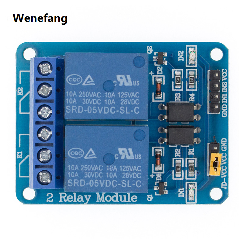 Wenefang 5v 1 2 4 8 Channel Relay Module With Optocoupler.Output 【2025 ...