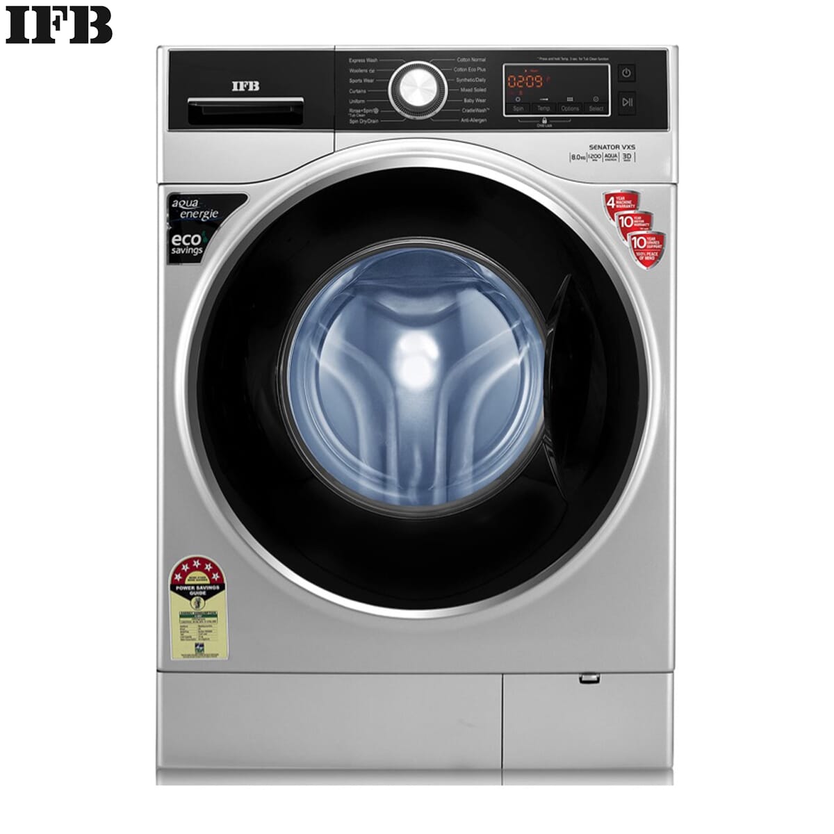 ifb 8 kg 3d washing machine