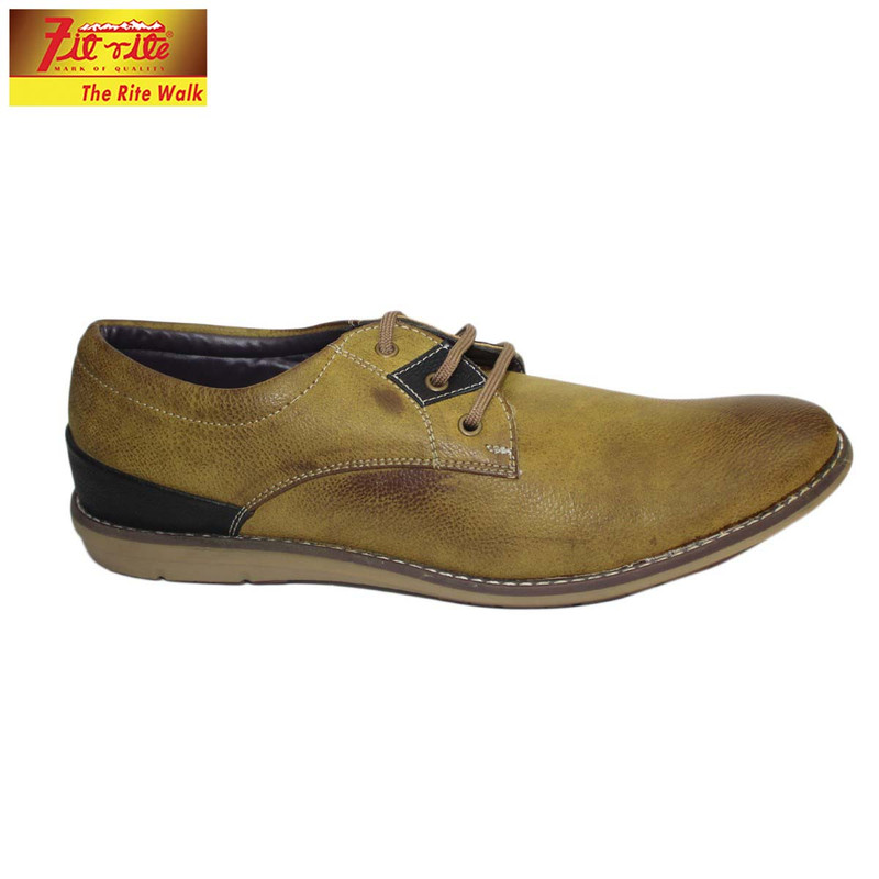 Fitrite Brown Coated Shoes For Men With Lace (1050 ): Buy Online at Best  Prices in Nepal | Daraz.com.np