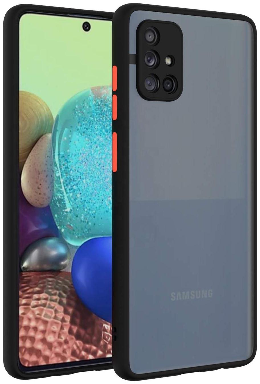 Mobile Case for Samsung M02s A02s Matt Back Cover