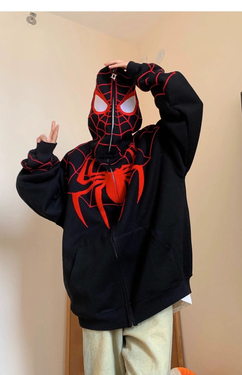 Spider man with a hoodie sale