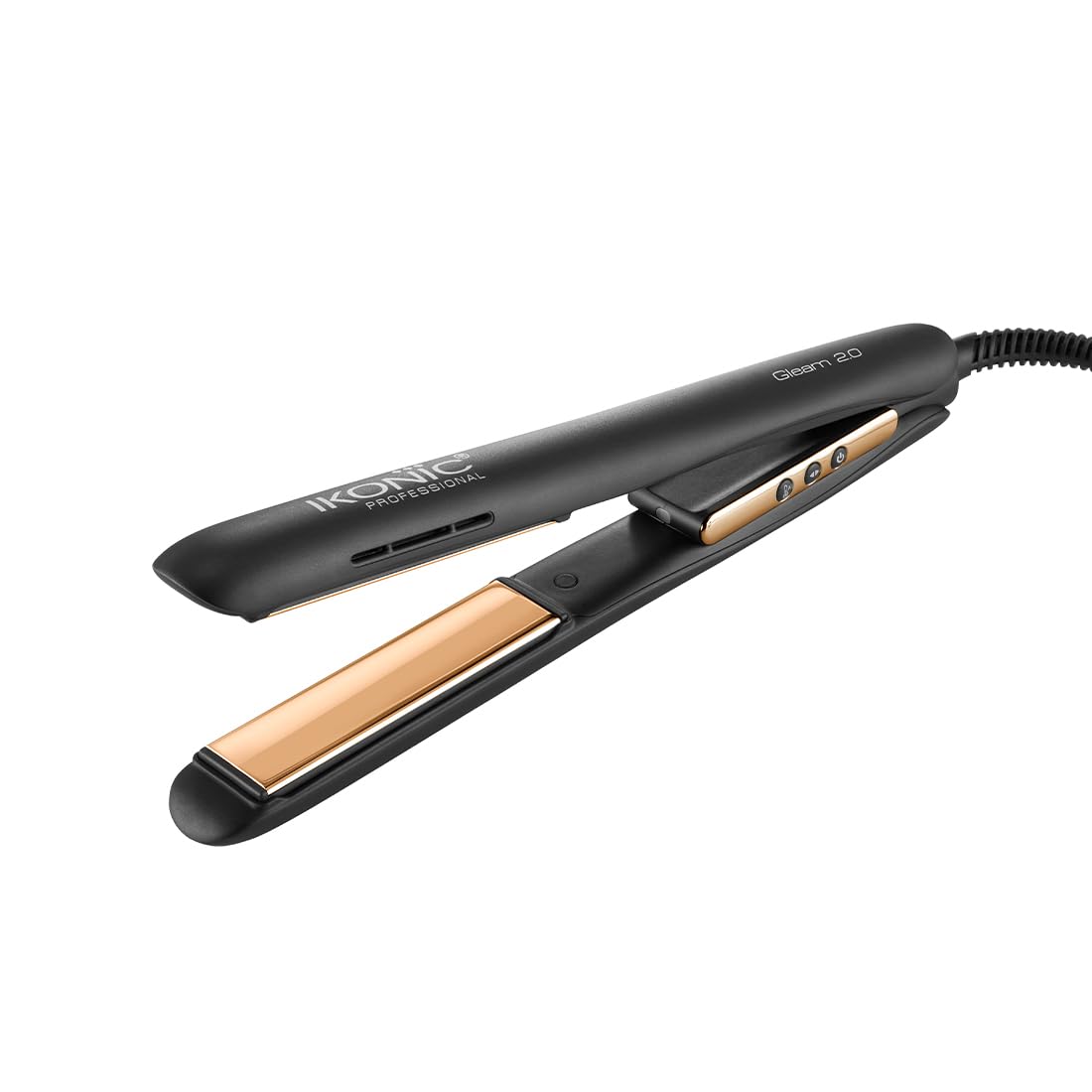 Ikonic Gleam 2.0 Rose Gold Titanium Plates Hair Straightener By Genuine Collection Daraz .np