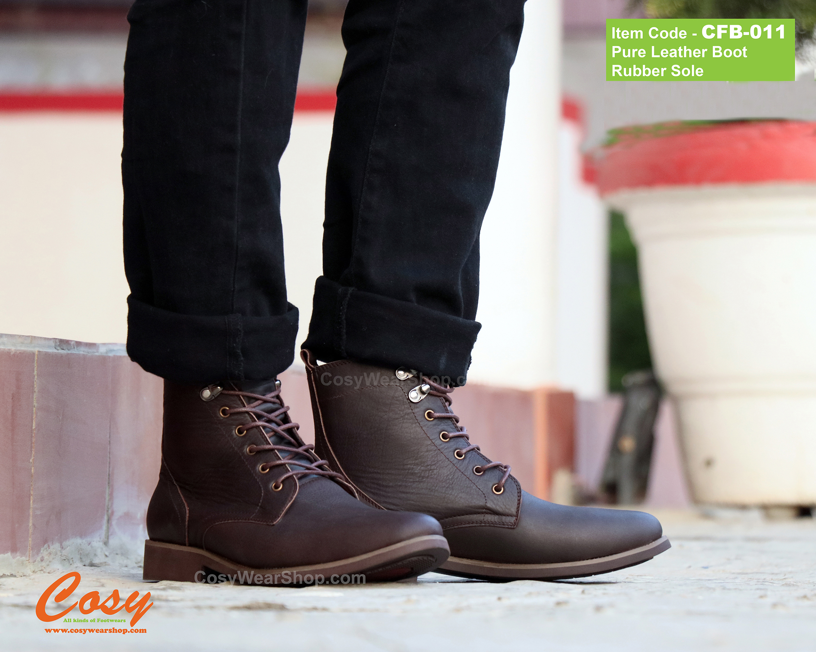 Men's city's edge hot sale waterproof boots