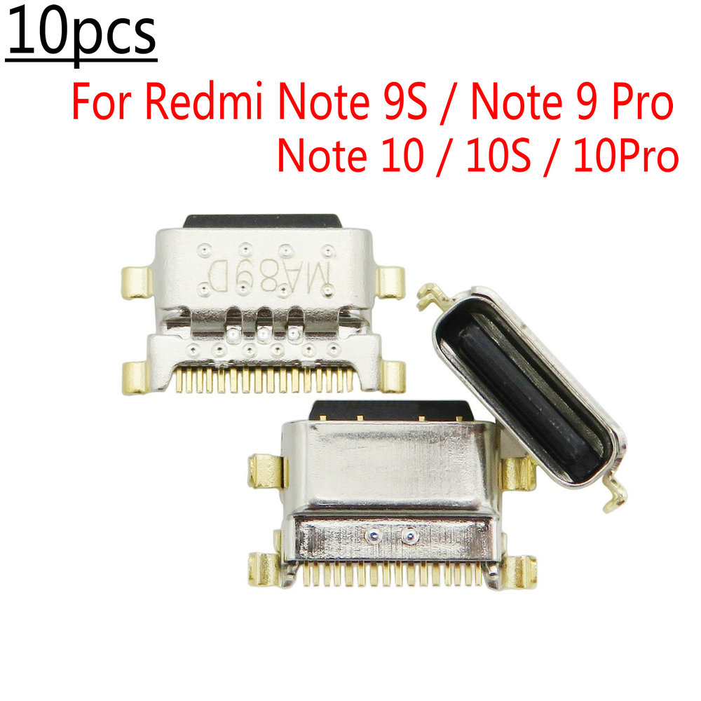 For Xiaomi Redmi Note Pro 9S Note 10 Pro 10S Type-C USB jack
