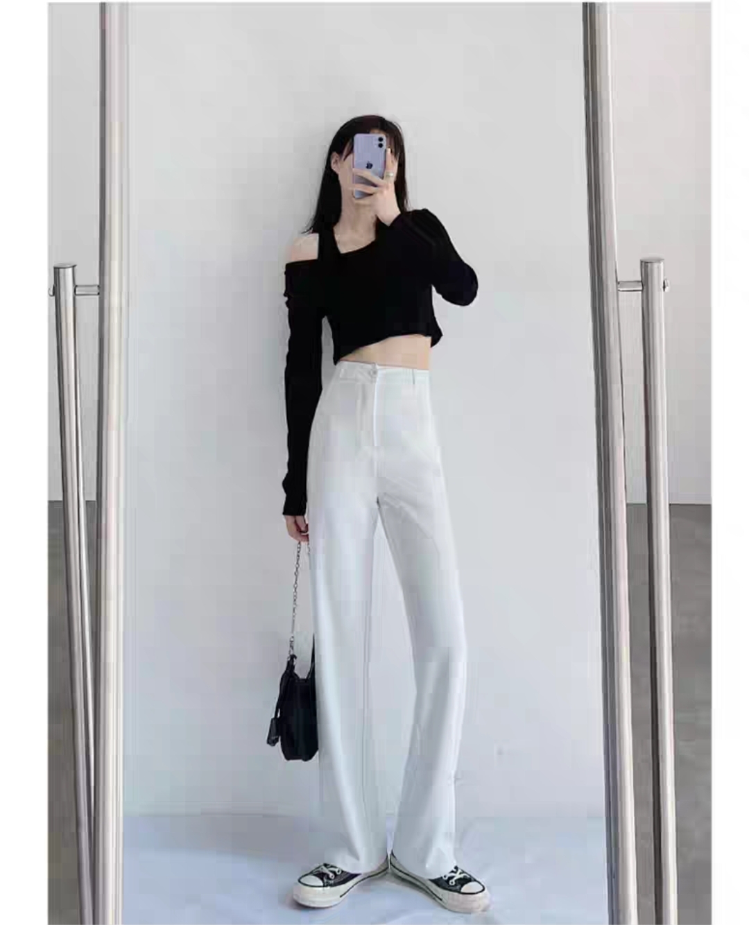 formal parallel pants