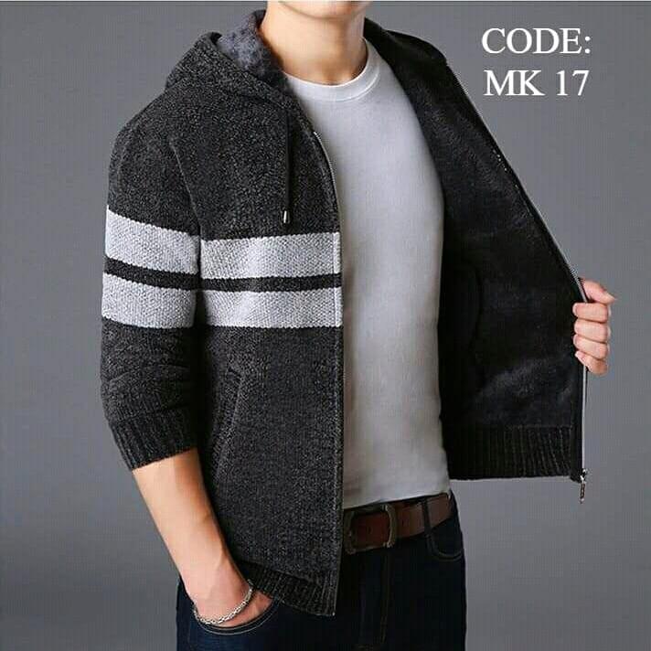 Mens soft hot sale cardigan sweater