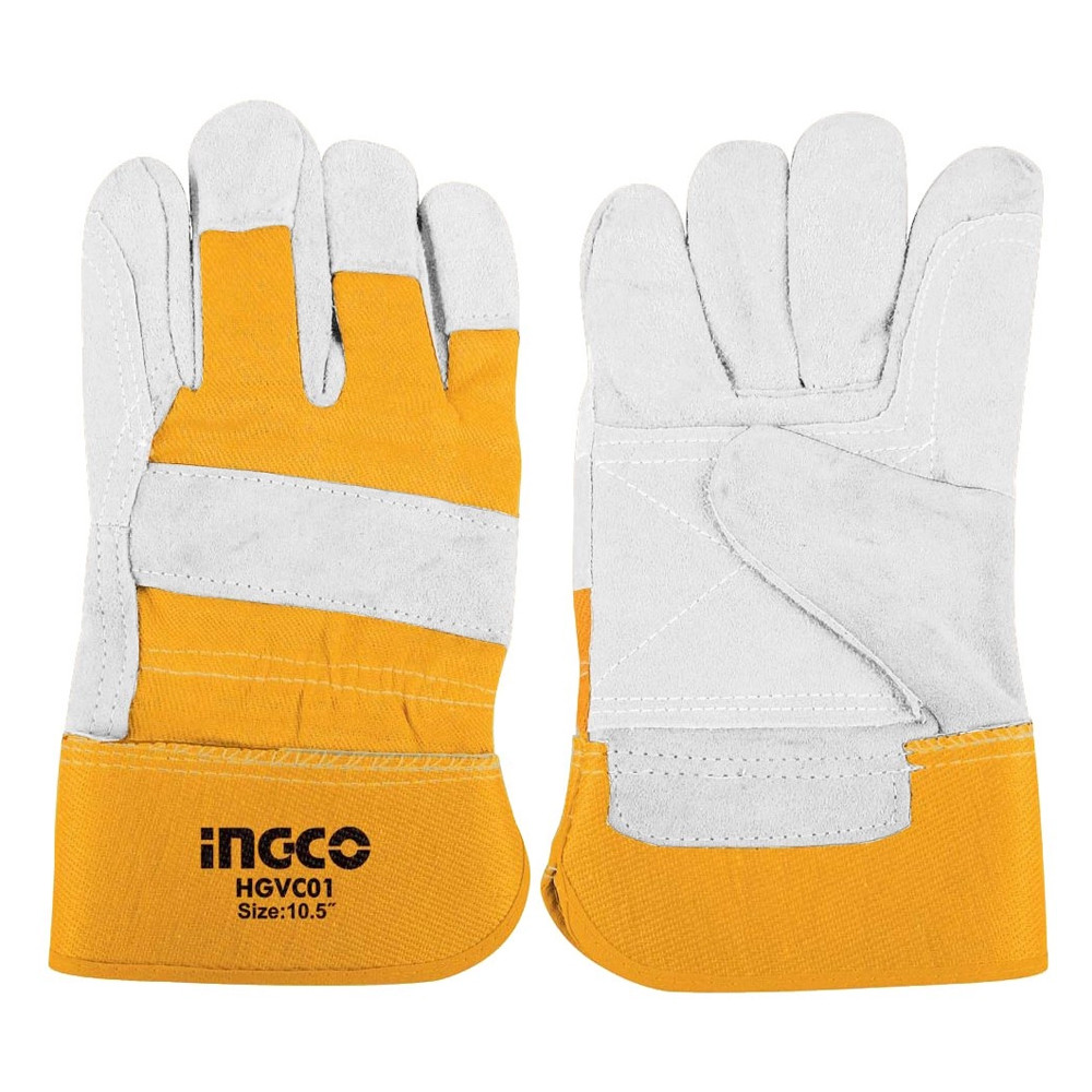 Ingco Leather Gloves Size:10.5