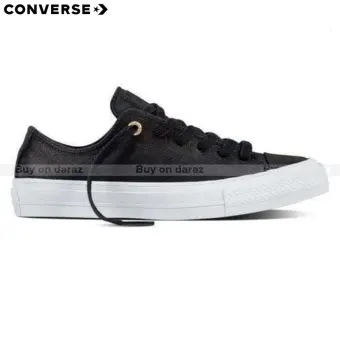 black leather converse prices