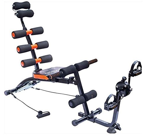 2 In 1 Six Pack Ab Care Exerciser With Inbuilt Pedal Cycle Complete Home Gym Daraz .np