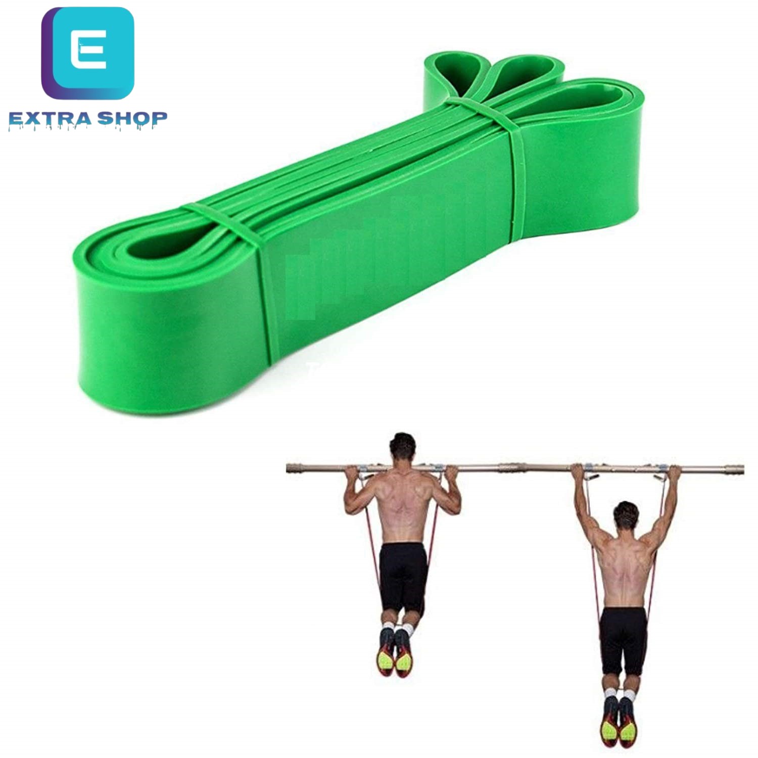 Pull-Up Assist Band Elastic Chin Up Assistance Resistance Bands Home Horizontal